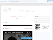 Tablet Screenshot of funkyourface.kuci.org