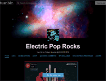 Tablet Screenshot of electricpoprocks.kuci.org