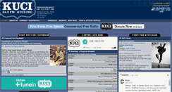 Desktop Screenshot of donate.kuci.org
