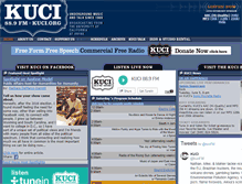 Tablet Screenshot of donate.kuci.org