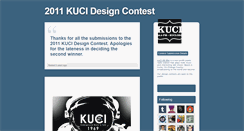 Desktop Screenshot of designcontest.kuci.org