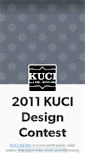 Mobile Screenshot of designcontest.kuci.org