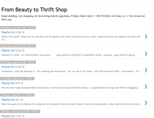 Tablet Screenshot of beautytothriftshop.kuci.org