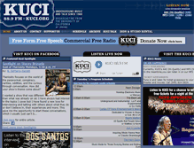 Tablet Screenshot of kuci.org