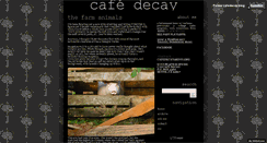 Desktop Screenshot of cafedecay.kuci.org